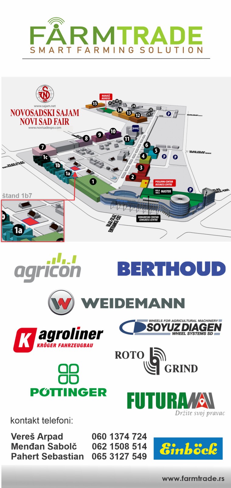 90. Međunarodni poljoprivredni sajam Novi Sad - Farm Trade